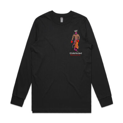 Timorese Assassin Original - Long Sleeve Tee (Black / Grey) Thumbnail